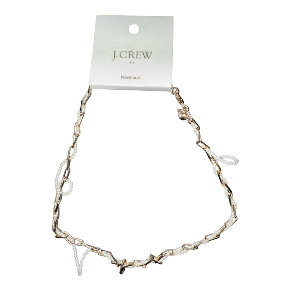 J. Crew Gold Branch-Inspired Necklace